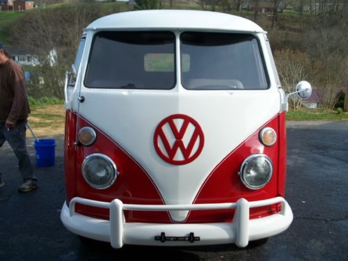 1962 volkswagen bus panel van VW rare Walk Thru clear va titlte no reserve, image 5