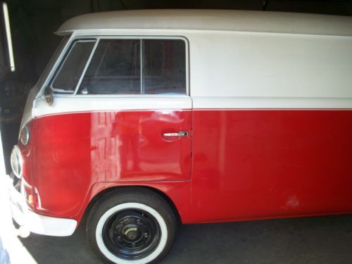 1962 volkswagen bus panel van VW rare Walk Thru clear va titlte no reserve, image 17