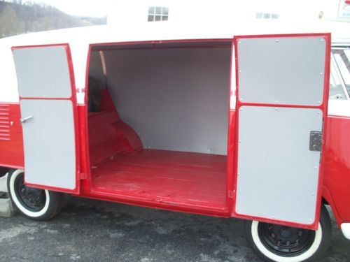 1962 volkswagen bus panel van VW rare Walk Thru clear va titlte no reserve, image 18