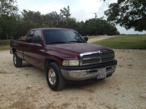 2002 dodge ram 2500 base extended quad cab pickup  5.9l