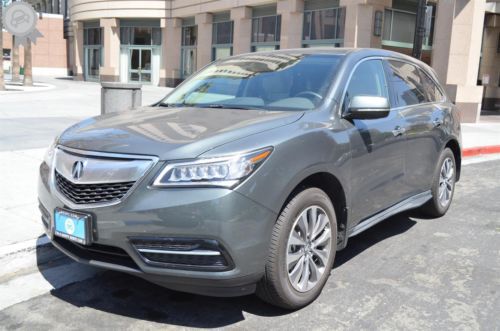 2014  acura mdx sh-awd w/technology package 4dr suv awd