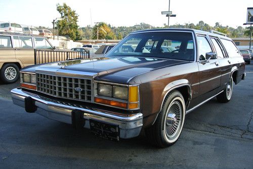 1 owner 87 ford crown victoria ltd vic station wagon 5.0l estate break non woody