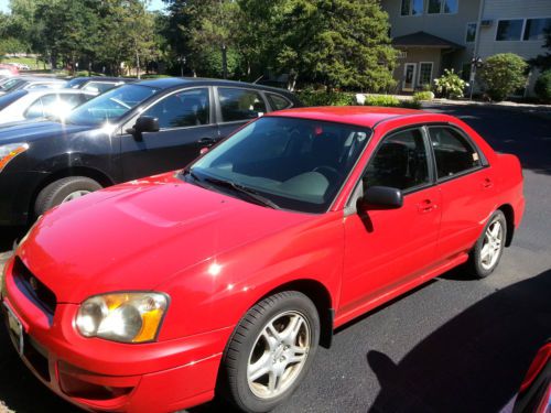 2004 subaru impreza rs sedan 4-door 2.5l