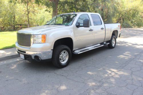 2007 diesel gmc sierra sle1 k2500 hd crew cab 4x4