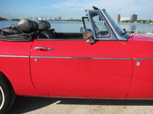 BEAUTIFUL RED MGB ROADSTER ONLY 45K MILES VERY CLEAN WELL SORTED RUNS GREAT!!, US $5,900.00, image 4
