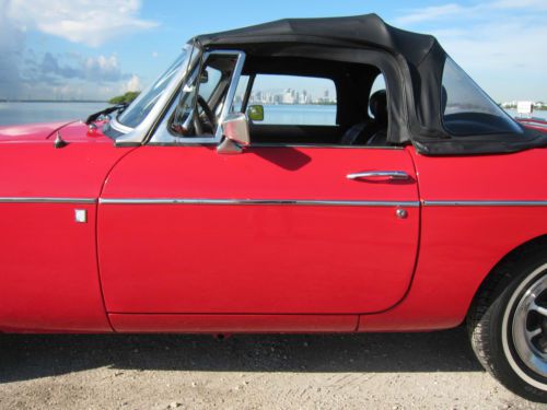BEAUTIFUL RED MGB ROADSTER ONLY 45K MILES VERY CLEAN WELL SORTED RUNS GREAT!!, US $5,900.00, image 7