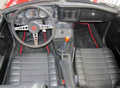 BEAUTIFUL RED MGB ROADSTER ONLY 45K MILES VERY CLEAN WELL SORTED RUNS GREAT!!, US $5,900.00, image 16