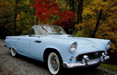 Ford   1955 thunderbird base convertible 2-door 4.8l