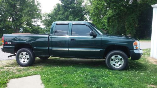 Gmc sierra 1500 ext cab 4 door  4x4 z71