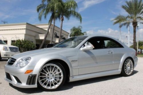Clk 6.3l amg black series silver only 17,452 actual miles