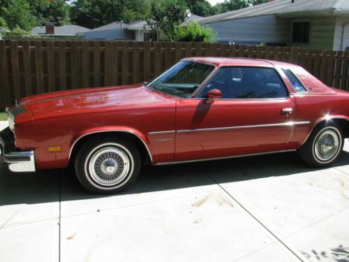 1977 oldsmobile cutlass supreme colonnade coupe 2-door 5.7l