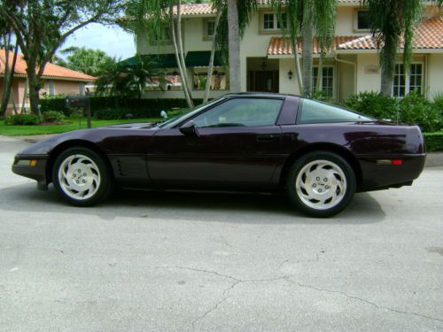 1993 Corv. Rare Blk Rose - 1/738 built - 6spd. - 31k mi. - Loaded - 100% Orig., US $12,900.00, image 2