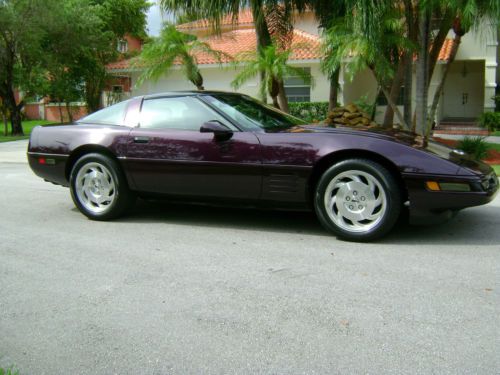 1993 Corv. Rare Blk Rose - 1/738 built - 6spd. - 31k mi. - Loaded - 100% Orig., US $12,900.00, image 4