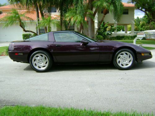 1993 Corv. Rare Blk Rose - 1/738 built - 6spd. - 31k mi. - Loaded - 100% Orig., US $12,900.00, image 5