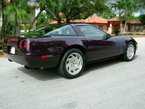 1993 Corv. Rare Blk Rose - 1/738 built - 6spd. - 31k mi. - Loaded - 100% Orig., US $12,900.00, image 6