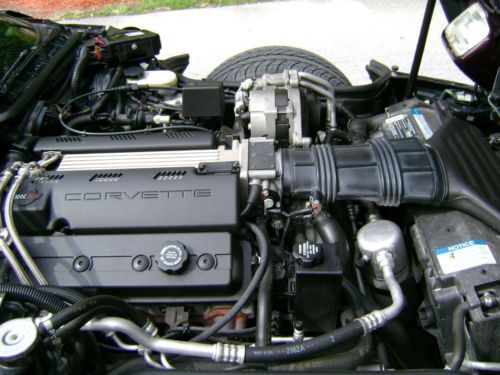 1993 Corv. Rare Blk Rose - 1/738 built - 6spd. - 31k mi. - Loaded - 100% Orig., US $12,900.00, image 18