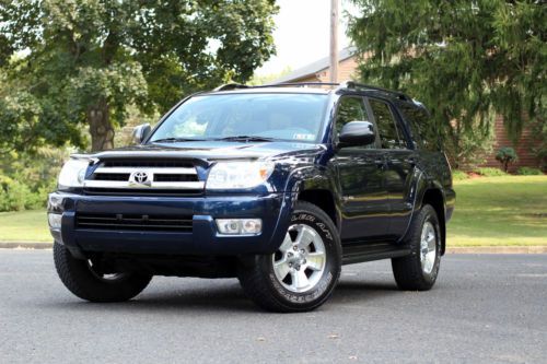 2005 toyota 4runner sr5 4.0l 6cyl 4wd great cond diff lock sharp truck serviced