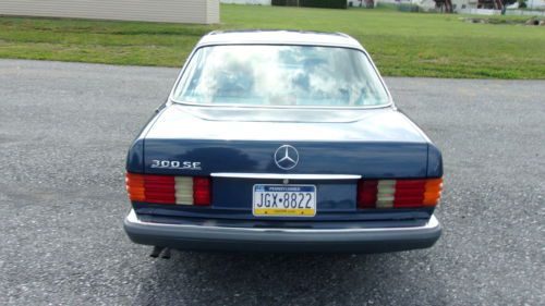 Mercedes-Benz 300SE European Spec Sedan W126 50K miles Auto 6 Cylinder Gas, US $6,500.00, image 6