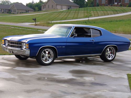 1971 chevelle malibu - show car