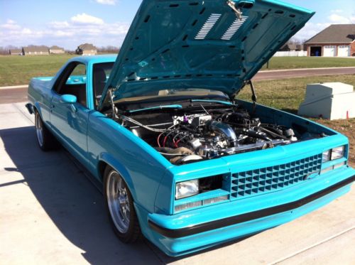 Turbocharged protouring chevy elcamino with 6 speed manual