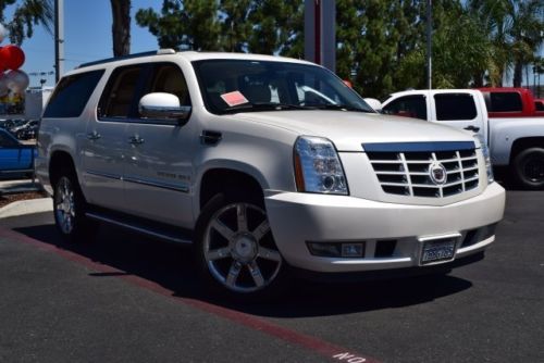 6.2l esv premium dvd with 2 screens factory nav back up camera 22in chrome wheel