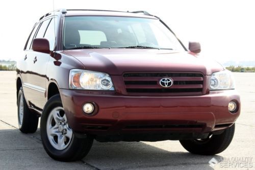 2007 toyota highlander awd automatic 4 cylinder power seat abs brakes
