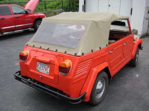 1973 Volkswagen Thing Base 1.6L Excellent Condition, Outstanding Orange Paint, US $17,500.00, image 5