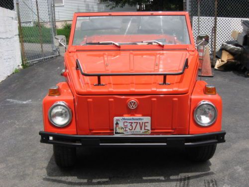 1973 Volkswagen Thing Base 1.6L Excellent Condition, Outstanding Orange Paint, US $17,500.00, image 8