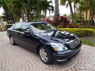 One owner garaged carfax serviced  warranty florida leather sunroof  mark levens