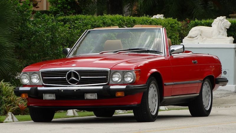 1987 mercedes-benz sl-class 560sl roadster