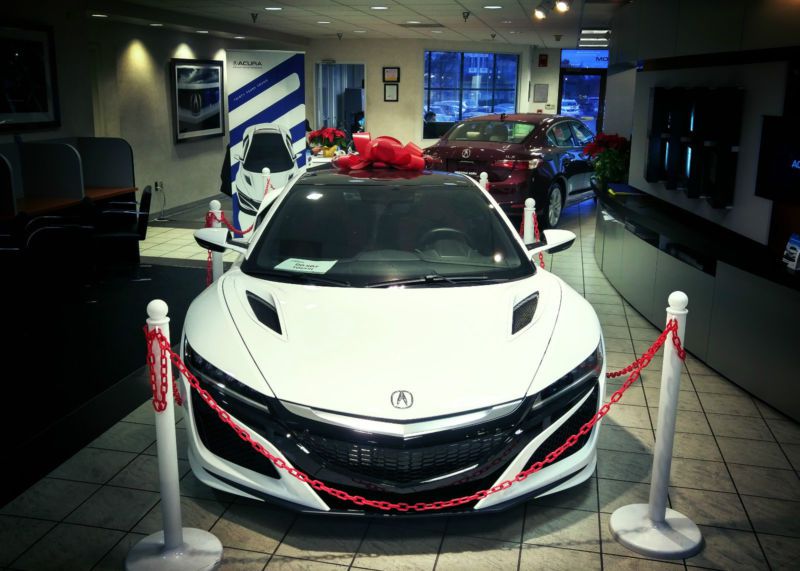 2017 acura nsx coupe 2-door