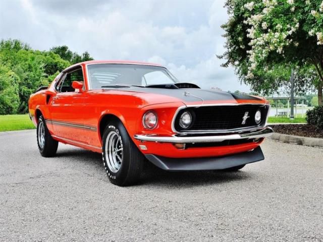 1969 ford mustang mach 1 numbers matching 351 v8 a