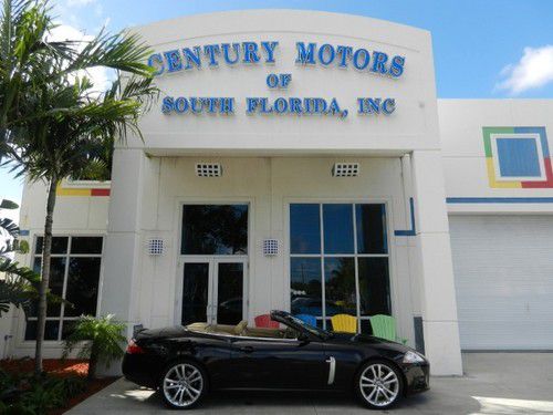 2007 jaguar xkr 2dr convertible xkr  supercharged 1 owner only 5,415 miles