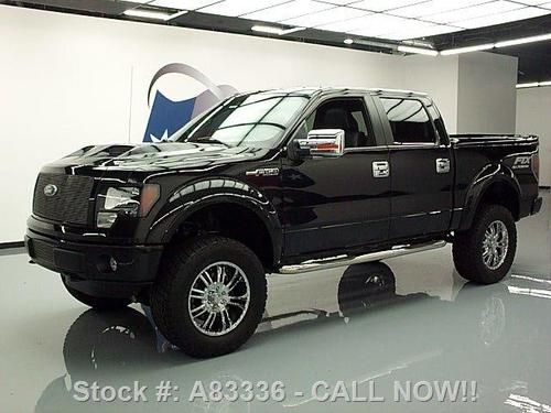 2011 ford f-150 ftx 4x4 lifted sunroof nav dvd 20's 9k! texas direct auto