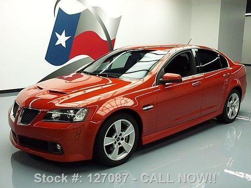 2008 pontiac g8 gt sport prem 6.0l v8 htd leather 33k! texas direct auto