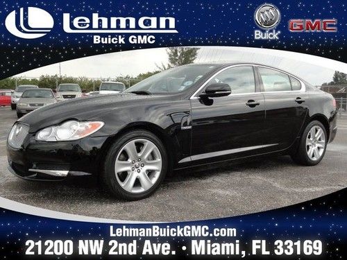 11 jaguar xf navigation sunroof black 26k miles warranty clean florida