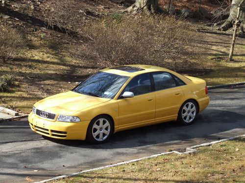 2000 imola yellow audi s4 - 6 speed - stage 2+