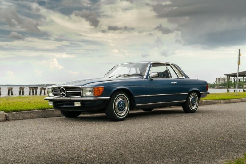 1980 mercedes-benz 200-series ultra-rare db932 lapis blue metallic 