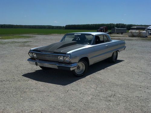 1963 pro street impala super sport rolling chassis