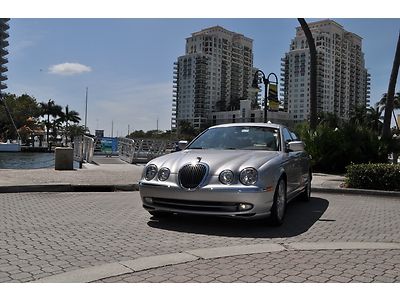 2000 jaguar s type*florida car*54k*gas saver*heated seats*sunroof*warranty*mint*