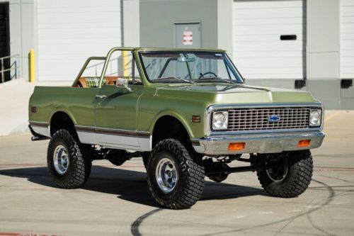 1971 chevrolet blazer k5 blazer frame off restoration