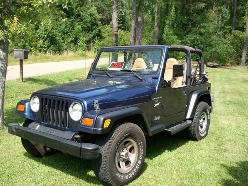 1997 jeep wrangler sport sport utility 2-door 4.0l