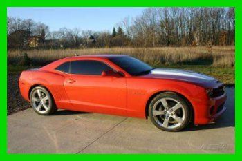 2010 chevrolet camaro 2ss/rs 6.2l v8 16v automatic rwd coupe premium manual