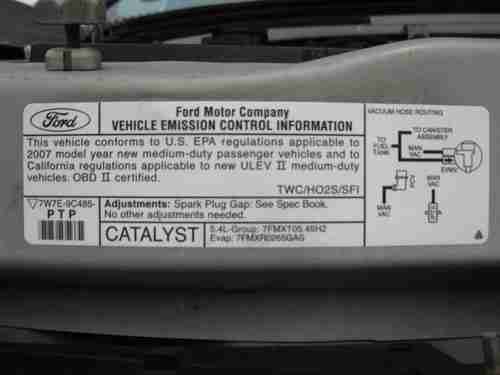 2007 Ford E-350 Super Duty XLT Extended Passenger Van 3-Door 5.4L, US $15,500.00, image 3