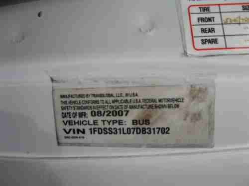 2007 Ford E-350 Super Duty XLT Extended Passenger Van 3-Door 5.4L, US $15,500.00, image 4