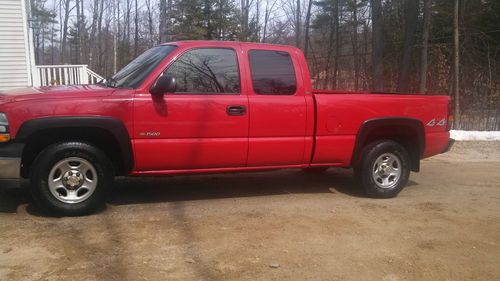 2002 chevrolet silverado 1500 4x4 extended cab short bed 4.8 v8 clean no reserve