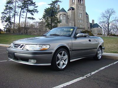 2002 saab 9-3 93 convertible cabriolet super clean maintained no reserve !