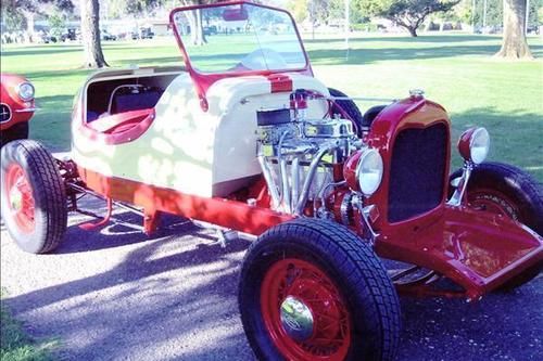 Antique boat tail speedster