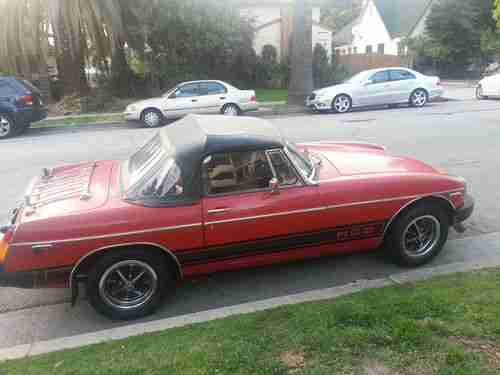 1979 MGB Convertible, image 2