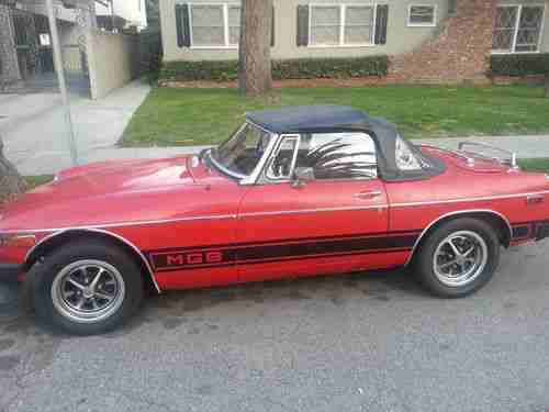 1979 MGB Convertible, image 4